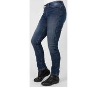 Bull-it SR6 Vintage Straight Damas Moto Vaqueros, azul, tamaño 42 para Mujer