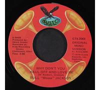 BULL 'MOOSE' JACKSON - big ten inch record / why don't you haul off and love me 45 rpm single