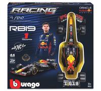 Bull Rb19 # 1 Max Verstappen 2023 Die-Cast Metal Kit 1:24 Modelo 28501 Bburago