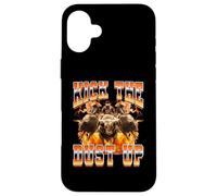 Bull Rider Bull Riding al Estilo Pirata de los 90 Kick The Dust Up Carcasa para iPhone 16 Plus