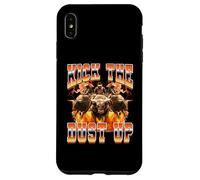 Bull Rider Bull Riding al Estilo Pirata de los 90 Kick The Dust Up Carcasa para iPhone XS MAX