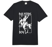 Bull Riding Boy - Héroe de Rodeo en acción Comfort Colors Adult Heavyweight T-Shirt