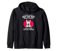 Bull Terrier Best Dog Mom Dogs Lovers Funny Mothers Day Sudadera con Capucha