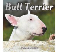 Bull Terrier Calendar 2026: 12 month Organizer Jan 2026 to Dec 2026