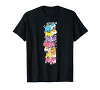 Bull Terrier Colorido Rainbow Regreso a la Escuela Niños Niñas Niños Camiseta
