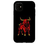 Bull with Rose | Taurina Española | Toro Carcasa para iPhone 11
