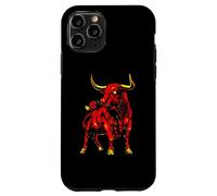 Bull with Rose | Taurina Española | Toro Carcasa para iPhone 11 Pro