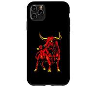 Bull with Rose | Taurina Española | Toro Carcasa para iPhone 11 Pro MAX