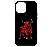 Bull with Rose | Taurina Española | Toro Carcasa para iPhone 12 Pro MAX