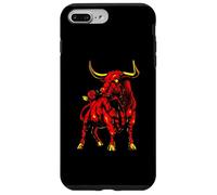 Bull with Rose | Taurina Española | Toro Carcasa para iPhone 7 Plus/8 Plus