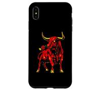 Bull with Rose | Taurina Española | Toro Carcasa para iPhone XS MAX