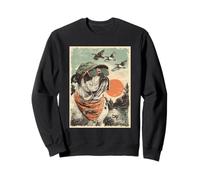 Bulldog británico con Gafas de Sol Cazador de Perros Sudadera