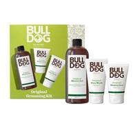Bulldog Cuidado de la piel - Set de regalo para el cuidado de los hombres - Original - Contiene crema hidratante original, gel de lavado y gel de ducha - Set de regalo para hombres