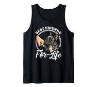 Bulldog Francés Amante Diseño Merle Bulldog Francés Camiseta sin Mangas