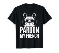 Bulldog Francés Arte Divertido Perdón Mi Raza De Perro Francés Camiseta