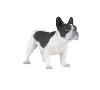 Bulldog francés blanco y negro - Papo - Negro