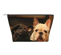 Bulldog francés, Bolsa de artículos de tocador Bolsa de Maquillaje Bolsa de cosméticos Bolsa de artículos de tocador de Viaje portátil