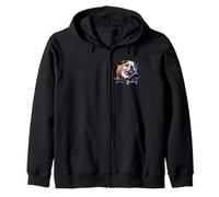 Bulldog Francés Divertido Perros Divertidos Animales Lindos Sudadera con Capucha