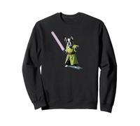 Bulldog francés en una Bata de baño sosteniendo una antorcha Brillante Sudadera