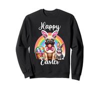 Bulldog Francés Felices Pascuas Bulldog Francés Pascua Sudadera