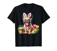Bulldog Francés Felices Pascuas Camiseta