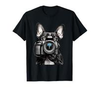 Bulldog Francés Fotógrafo Fotografía Cámara Camiseta