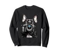 Bulldog Francés Fotógrafo Fotografía Cámara Sudadera