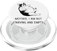 Bulldog Francés Gracioso Perro Hambriento Humor PopSockets PopGrip para MagSafe