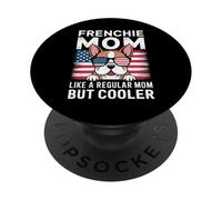 Bulldog francés Mom - Divertido diseño de perro para el día de la madre PopSockets PopGrip Adhesivo