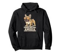 Bulldog francés ruidos siempre entretenidos rescate de razas de perros Sudadera con Capucha