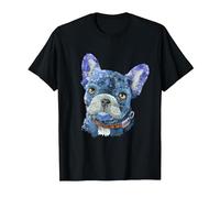 Bulldog francés Tshirt Mujeres Ropa Bulldog francés Chien Camiseta, Hombre, Negro, 4XL