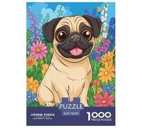 Bulldog Francese Rompecabezas Imposible,desafío para Adultos Animales Entretenimiento Creativo 1000 Piezas Obra De artee De Juego De para Adultos, Regalos A Parteir De 14 Años 70x50cm/1000pcs