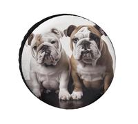 Bulldog Funda universal de neumáticos para 2 perros, resistente al agua, para remolques, camiones, autocaravanas, SUV, 61-91,4 cm
