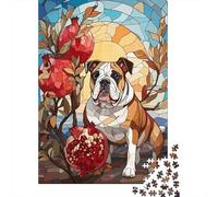 Bulldog Granada Puzzle 1000 Piezas Impresión De Alta Definición, Puzzle De Madera, para Adultos Y Niños, Rompecabezas Juego De Retos, Regalo 1000pcs (75x50cm)