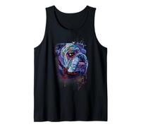 Bulldog Inglés Regalo para una Madre Bulldog Inglés Camiseta sin Mangas