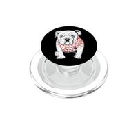 Bulldog Puppy, Dog, diseño de Elke, Mascota, PopSockets PopGrip para MagSafe