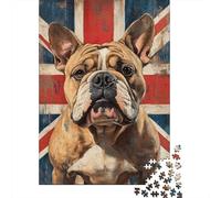 Bulldog Puzzle 1000 Piezas De Madera | Desafío Creativo para Adultos Y Adolescentes | Aprende Jugando con Rompecabezas De Desafiando