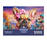 Bulldog Puzzle para Adultos Obra De Arte Desafiante para Los Sentidos - El Regalo Navideño Que Conquista A Mujeres, Hombres, Adultos Y Niños (Edad Recomendada: 14+) 52x38cm/1000pcs