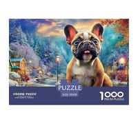 Bulldog Puzzle para Adultos Un Imposible Rompecabezas De Alta Definición - El Regalo Original Y Sorprendente para Esta Navidad, Recomendado Desde 14 Años 70x50cm/1000pcs
