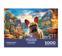 Bulldog Puzzle para Adultos Un Imposible Rompecabezas De Alta Definición - El Regalo Original Y Sorprendente para Esta Navidad, Recomendado Desde 14 Años 52x38cm/1000pcs