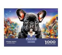 Bulldog Puzzle para Adultos Un Imposible Rompecabezas De Alta Definición - El Regalo Original Y Sorprendente para Esta Navidad, Recomendado Desde 14 Años 52x38cm/1000pcs