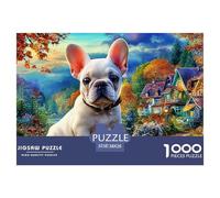 Bulldog Puzzle para Adultos Un Imposible Rompecabezas De Alta Definición - El Regalo Original Y Sorprendente para Esta Navidad, Recomendado Desde 14 Años 38x26cm/1000pcs