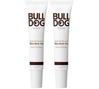 Bulldog Roll-On Antiedad para Ojos 15 ml - 7 Aceites Esenciales, Aloe Vera y Mentol, Sin Parabenos, Sin Siliconas, Cruelty Free, Antioxidante, Antiarrugas, Hidratante (Paquete de 2)