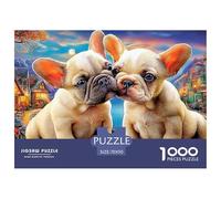 Bulldog Rompecabezas para Adultos Un Desafío Lleno De Color Y Detalle Triunfa Entre Hombres Y Mujeres A Partir De 14 Años 70x50cm/1000pcs