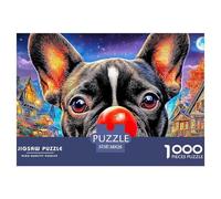 Bulldog Rompecabezas para Adultos Una Obra De Arte Que Supone Un Gran Desafío Fascinará A Hombres Y Mujeres (A Partir De 14 Años) 38x26cm/1000pcs