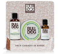 Bulldog Skincare For Men - Pack Cuidado de la Barba, Champú 2 en 1, Aceite y Bálsamo Acondicionar para Nutrir y Cuidar tu Barba a diario