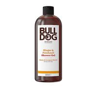 BULLDOG SKINCARE - Gel de ducha de jengibre y pachuli, aroma picante y energizante, 500 ml