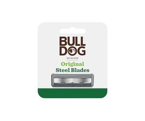 BULLDOG Skincare - Kit de 4 Recambios de 4 Hojas y 1 Hoja Extra de Precisión Compatible con la Maquinilla de Bambú - Consigue un Afeitado Apurado - Embalaje Sostenible y Reciclado, Cargadores