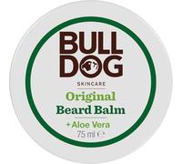 BULLDOG SKINCARE Original Cera Barba Hombre, con Aloe Vera, 50 g | Cera para barba de larga duración para pelo seco y normal, peina barba y bigote, antiencrespamiento, con aloe vera, vegana