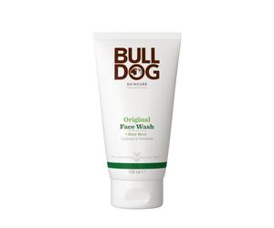 BULLDOG SKINCARE Sensitive Gel Limpiador Facial Hombre con Epilobio, 150 ml | Gel limpiador facial para piel sensible, limpia con suavidad y refresca la piel, con ingredientes de origen natural, vegano
